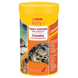 Raffy I nature - Sera - Pour tortues aquatiques, petits reptiles carnivore et amphibiens - Flacon de 250ml