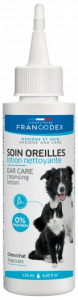 Soin pour les oreilles - lotion nettoyante pour chiens et chats - Francodex