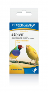 Aliment complémentaire oiseaux Sérivit - Francodex - 15 ml