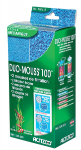 2 mousses de filtration - Duo Mouss'100 - Actizoo