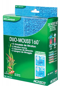 2 mousses de filtration - Duo Mouss'160 - Actizoo