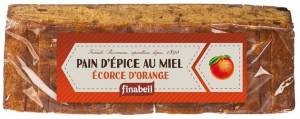 Pain d'épices au miel écorce d'orange - Finabeil - 300 gr