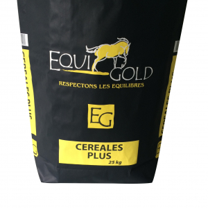Aliment cheval Equigold Céréales Plus - Sac de 25 kg