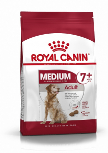 Croquettes pour chien - Royal Canin - Medium Adulte 7 ans et plus - 4 kg