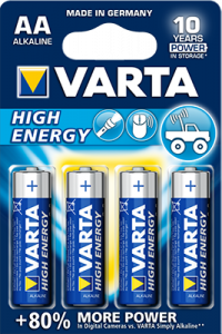 Pile High Energy AA - Varta 