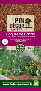 Coques de cacao BIOLANDES PIN DECOR - 50 L 