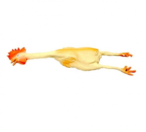 Jouet poulet pour chien - En latex - 44 cm