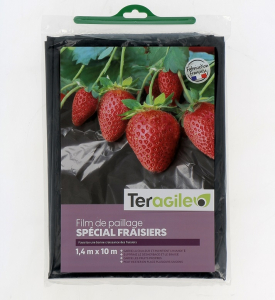Film de paillage fraisiers - Teragile - 1,40 x 10 m