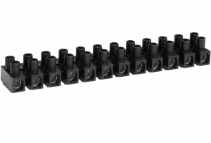 Barrette de connexion - 10 mm² - Noire