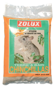 Terre à bain pour chinchillas Zolux - 2 kg