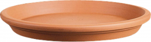 Soucoupe Antica en terre cuite - 41 cm