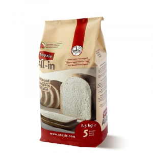 Farine All-in pour pain blanc - Soezie - 2,5 kg
