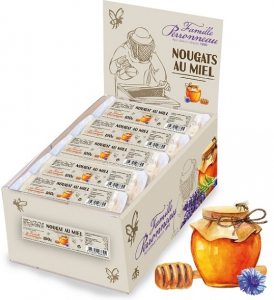 Nougats au miel - Famille Perronneau - 100 gr