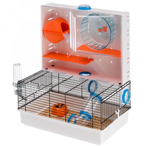 Cage pour hamsters Olimpia - Ferplast - 46 x 29,5 x h 54 cm