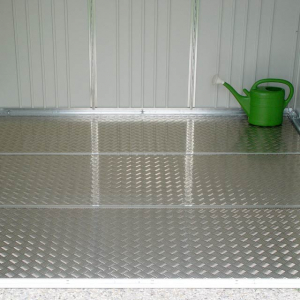 Plaque de fond aluminium pour abri de jardin Europa - Taille 3 - 141,5 x 213,5 cm