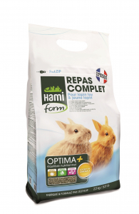 Repas complet pour lapin toys ou jeune lapin - Hamiform - 2.5 kg