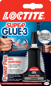 Colle - Loctite - Superglue 3 - Power Flex control - 3 g 