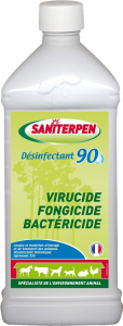Désinfectant 90 Saniterpen 1 L - Virucide, fongicide, bactéricide