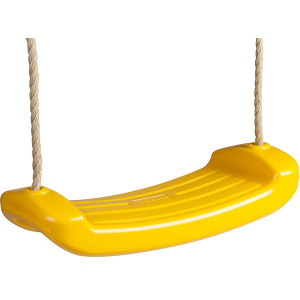 Balançoire en plastique jaune - Trigano - Pour portique 2.00/2.50 m 