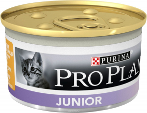 Pâté individuelle pour chaton Junior - Proplan - poulet - 85 gr