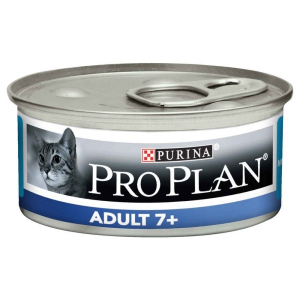 Pâté individuelle pour chat adult 7+ - Proplan - thon - 85 gr