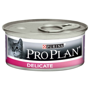 Pâté individuelle pour chat Delicate - Proplan - dinde - 85 gr