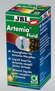 Aliment liquide pour Nauplies d'Artémia - Artémio Fluid - JBL - 50 ml