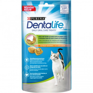 Friandises Dentalife pour chat - Poulet- 40 g - Purina