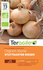 Oignon stuttgarter riesen bio - Graines- Teragile