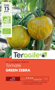 Tomate green zebra bio - Graines - Teragile