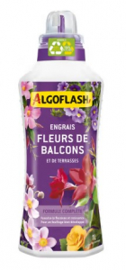 Engrais Fleurs, Terrasses et Balcons - Algoflash - 1 L