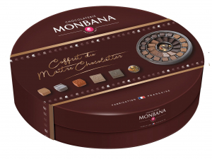 Boîte de chocolat en poudre arôme Cannelle Monbana dans Boite sur Univers  Chocolat