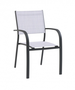 Fauteuil Tosca - MWH - Gris clair chiné