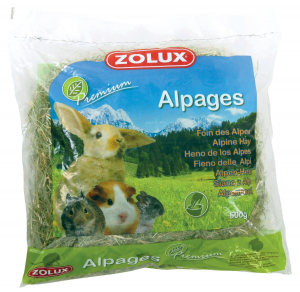 Foin Alpages Premium 500 g pour rongeurs - Zolux