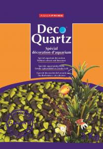 Gravier Choco/vert - Déco Quartz - Aquaprime - 2 kg