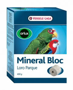 Briques à picorer Orlux Mineral Bloc Loro Parque - Versele-Laga - 400 g