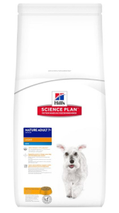 Aliment chien Science Plan Canine Mature Adult 7+ Light Mini au Poulet - Hill's - 2,5 Kg