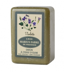 Savonnette huile d'olive, violette - Marius Fabre - 150 g