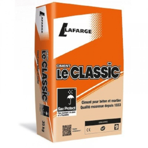 Ciment Le Classic - Lafarge - gris - 35 kg