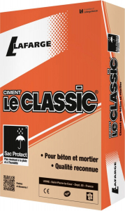 Ciment Le Classic - Lafarge - gris - 25 kg