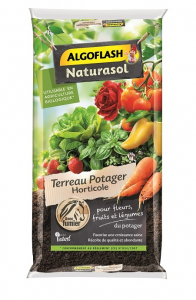 Terreau potager horticole - Algoflash - 40 L