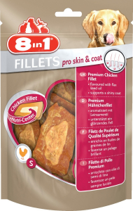 8 In 1 Fillets Pro Skin & Coat 80 g - Filets de poulet 8 In 1