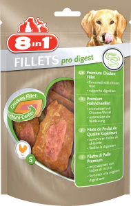 8 In 1 Fillets pro Digest S pour chien - Friandise au poulet pour chien