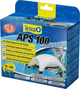 Tetra Pompe à air APS 100 White Edition - Pompe à air silencieuse pour aquarium