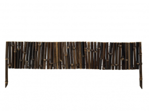 Bordure Bamboo noir - H 35 x 100 cm