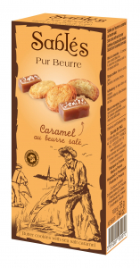 Sablés Pur Beurre Caramel au beurre salé - DV France - 55 g
