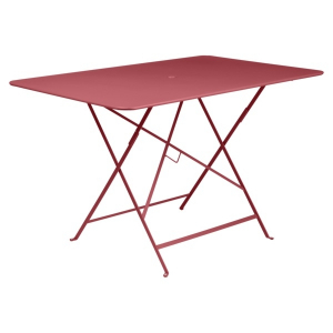 Table pliante Bistro - Fermob - 117 x 77 cm - Rouge Piment