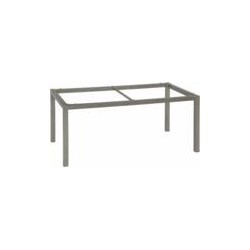 Pied de table - Stern - Alu - Gris - 160 x 90 x 72 cm
