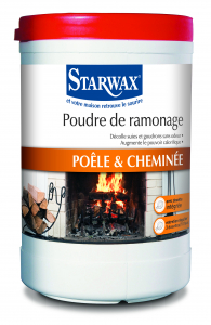Poudre de ramonage pour cheminée - Starwax - Boîte de 1 Kg