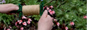 Lien plastique armé coloris vert 100 m : Cordes, raphias et liens NORTENE  jardin - botanic®